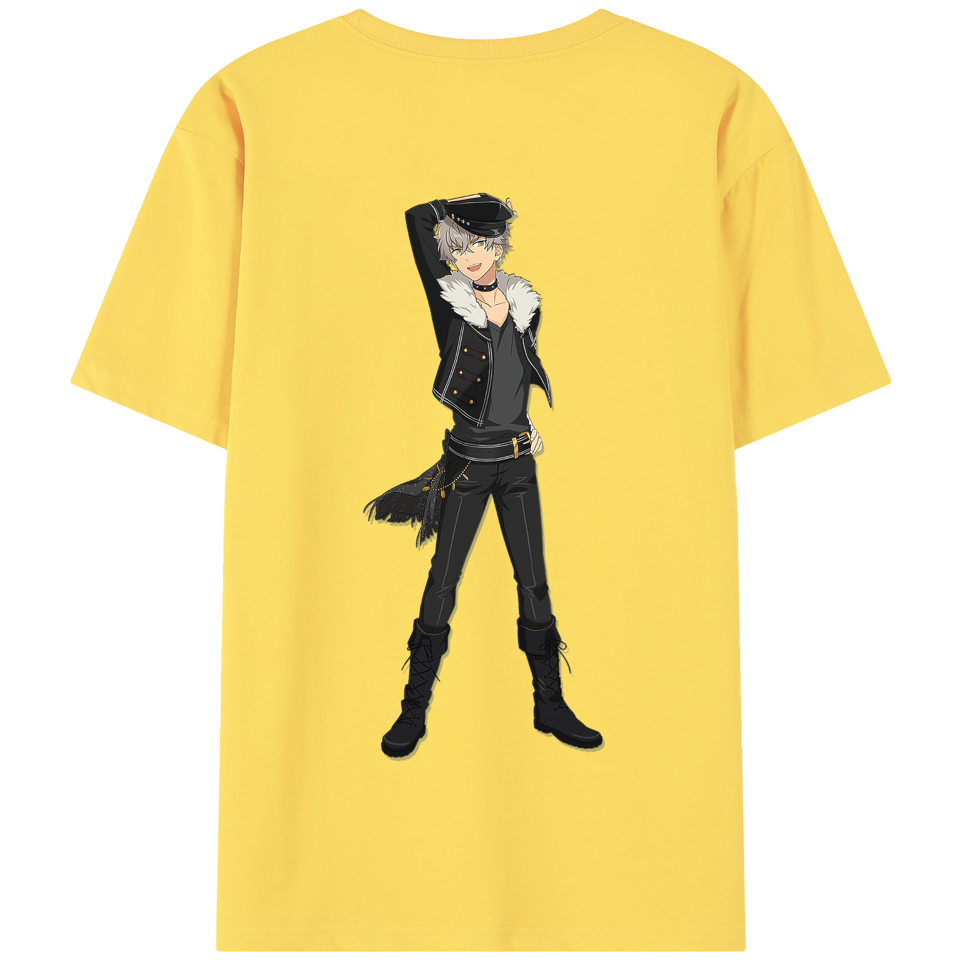 （画像用） あんさんぶるスターズ! Ensemble Stars 綿100％半袖Tシャツ（背面プリント）