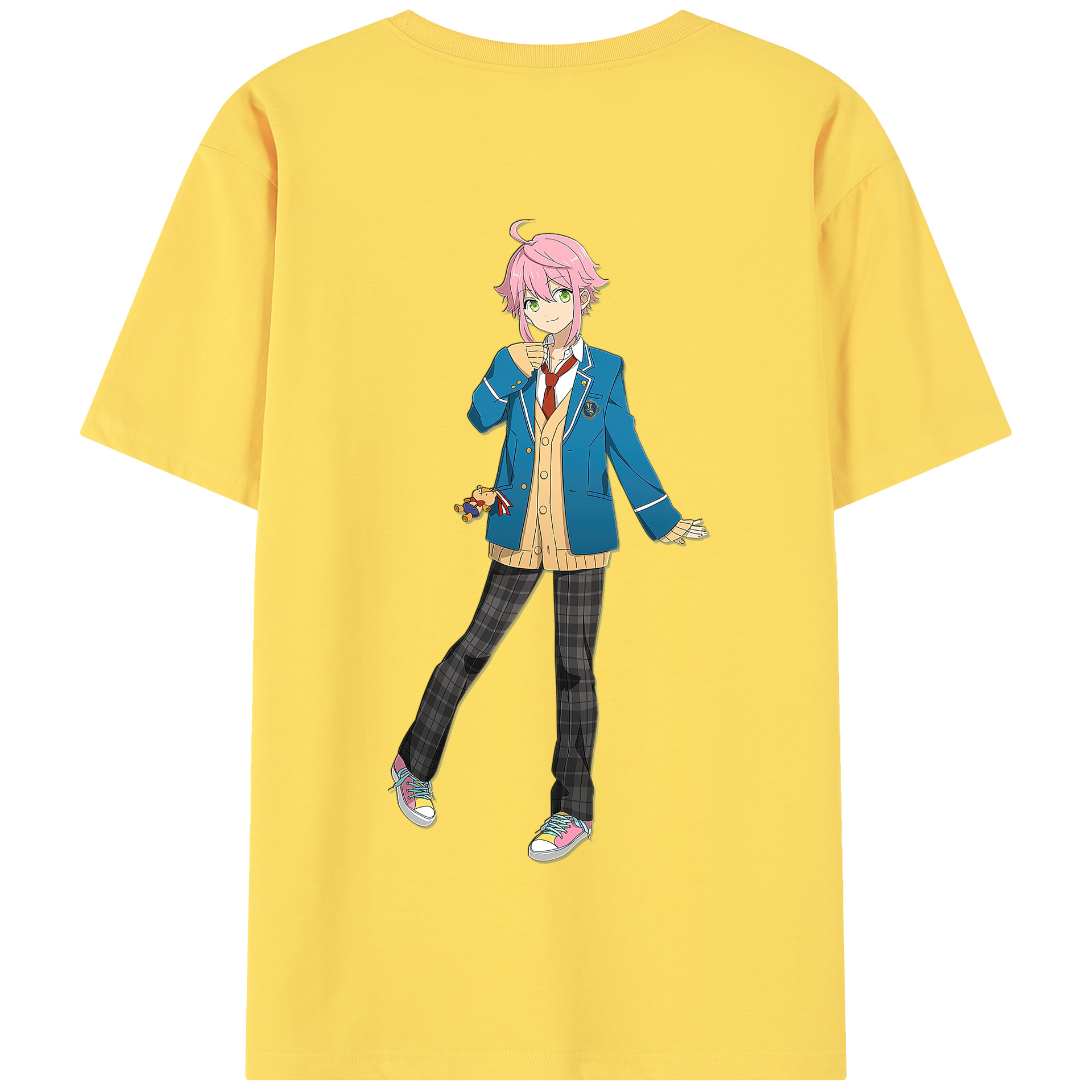 （画像用） あんさんぶるスターズ! Ensemble Stars 綿100％半袖Tシャツ（背面プリント）