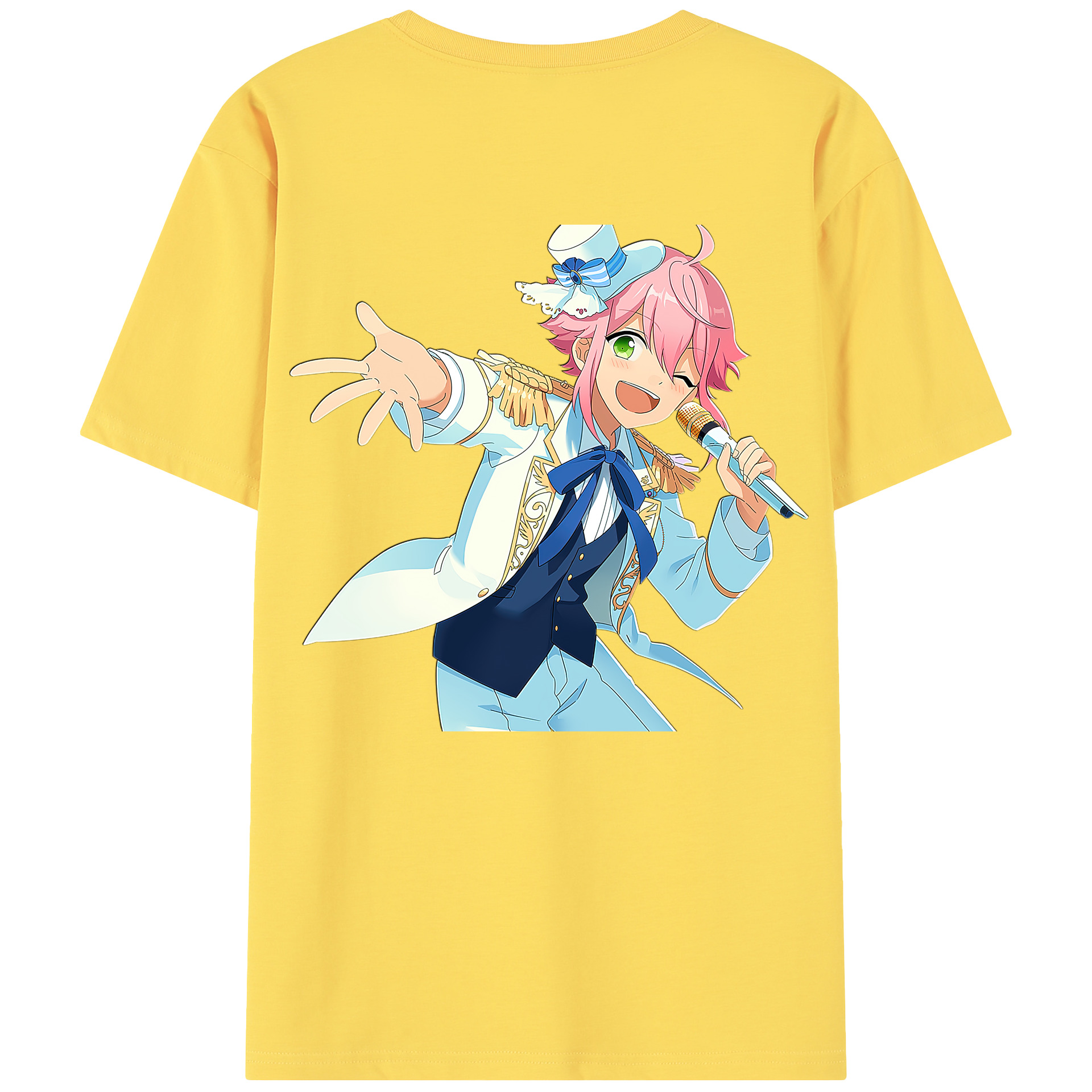 （画像用） あんさんぶるスターズ! Ensemble Stars 綿100％半袖Tシャツ（背面プリント）