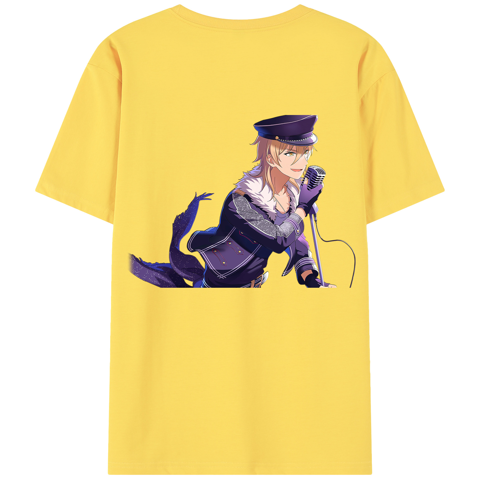 （画像用） あんさんぶるスターズ! Ensemble Stars 綿100％半袖Tシャツ（背面プリント）