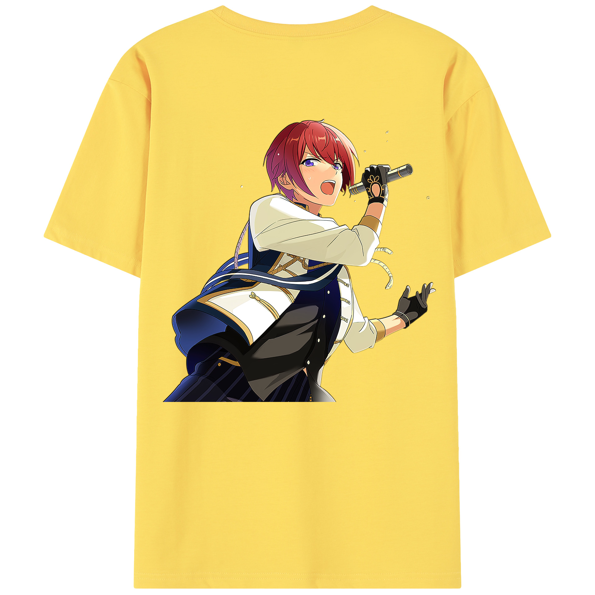 （画像用） あんさんぶるスターズ! Ensemble Stars 綿100％半袖Tシャツ（背面プリント）