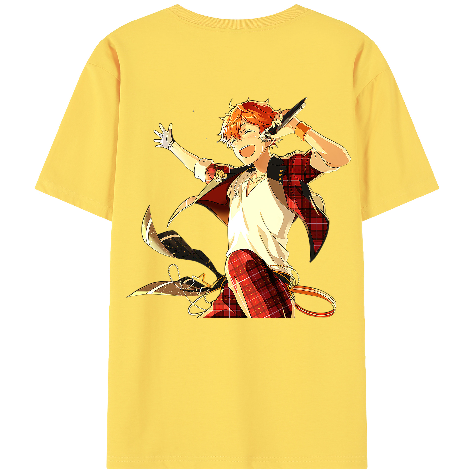 （画像用） あんさんぶるスターズ! Ensemble Stars 綿100％半袖Tシャツ（背面プリント）