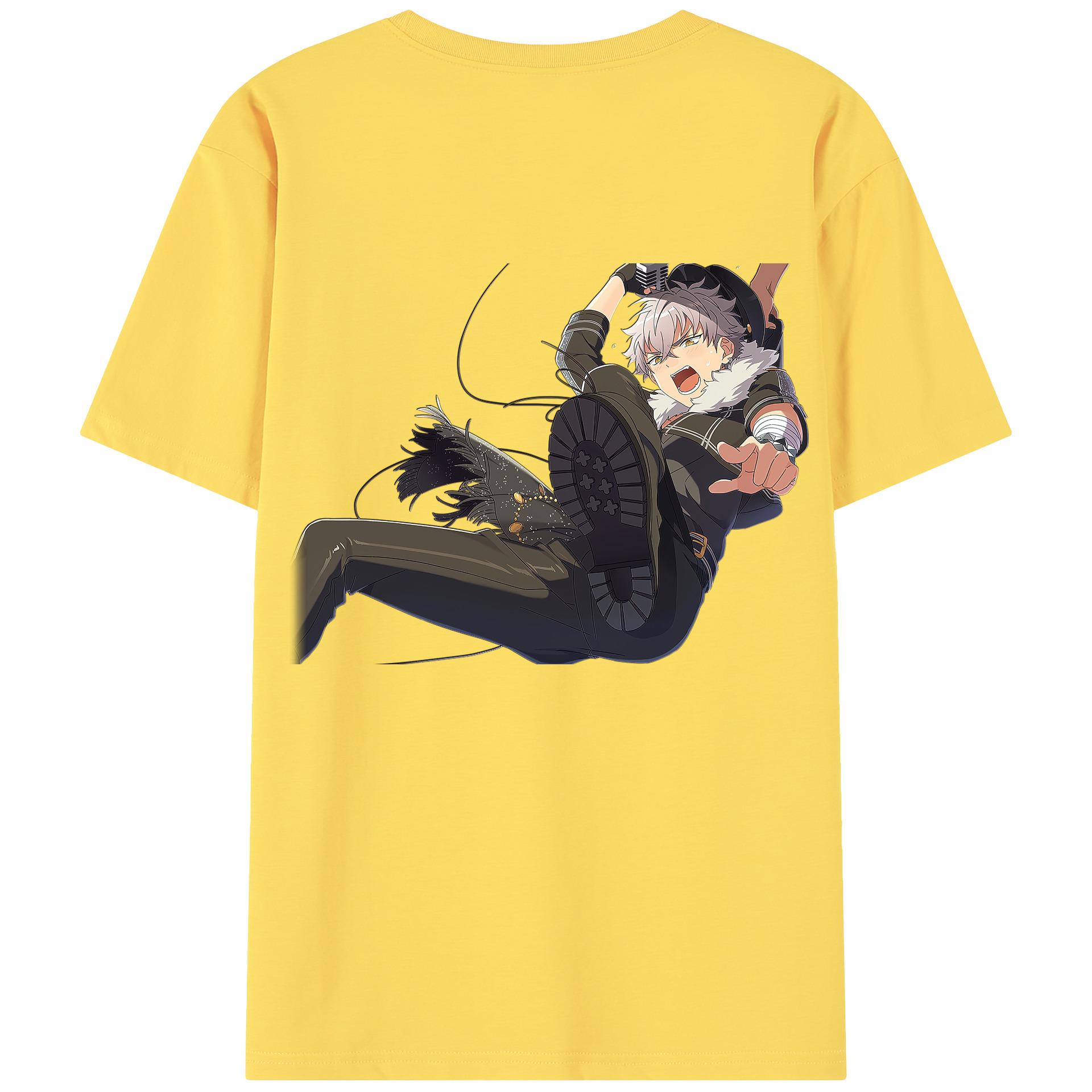 （画像用） あんさんぶるスターズ! Ensemble Stars 綿100％半袖Tシャツ（背面プリント）