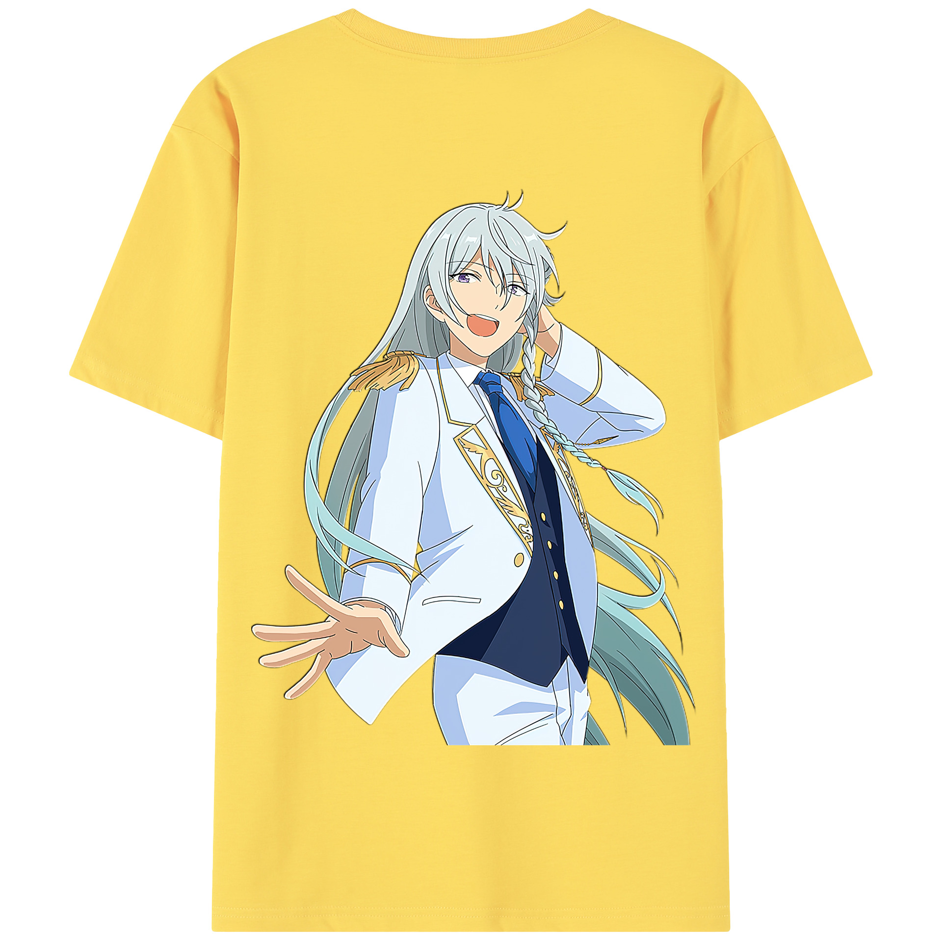 （画像用） あんさんぶるスターズ! Ensemble Stars 綿100％半袖Tシャツ（背面プリント）