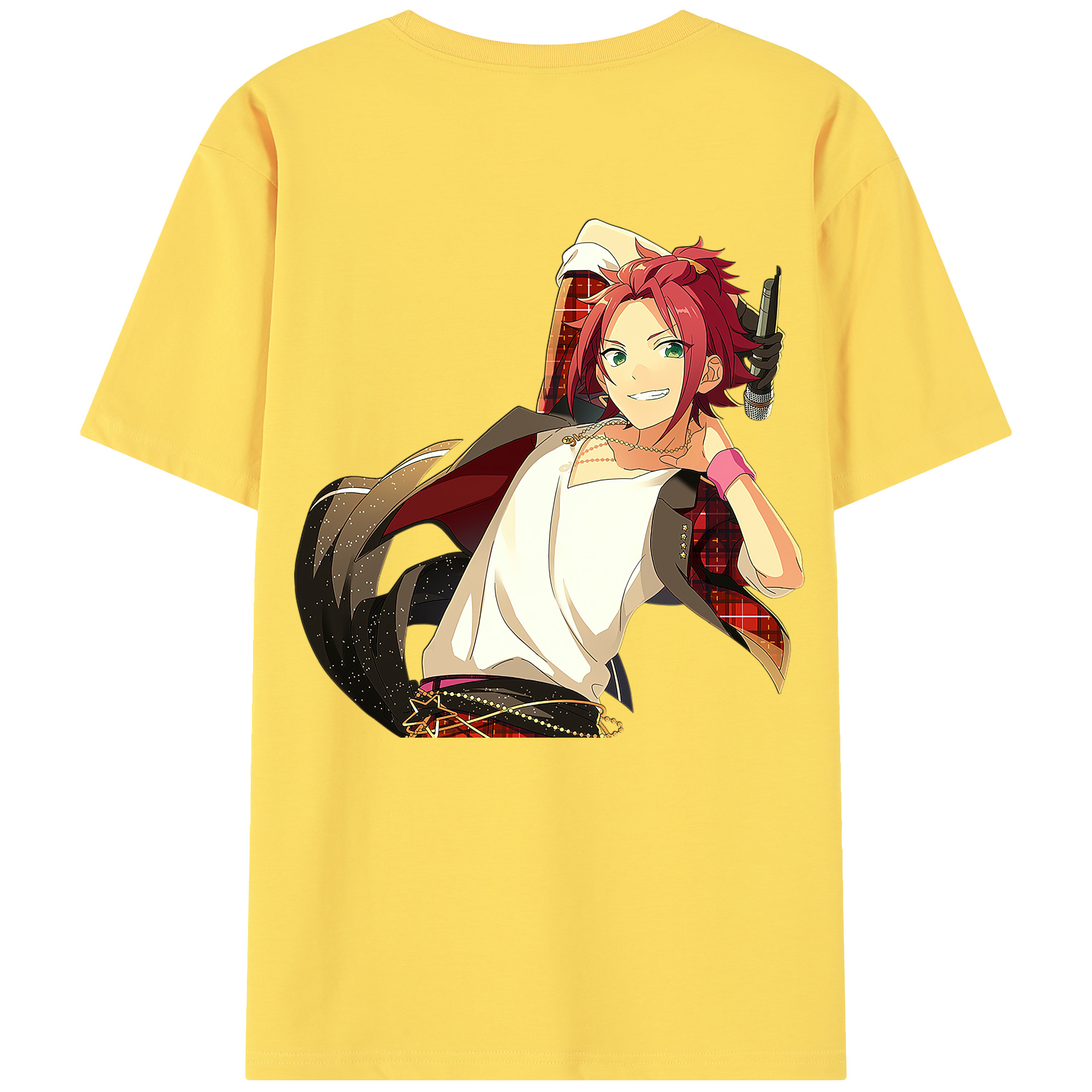 （画像用） あんさんぶるスターズ! Ensemble Stars 綿100％半袖Tシャツ（背面プリント）