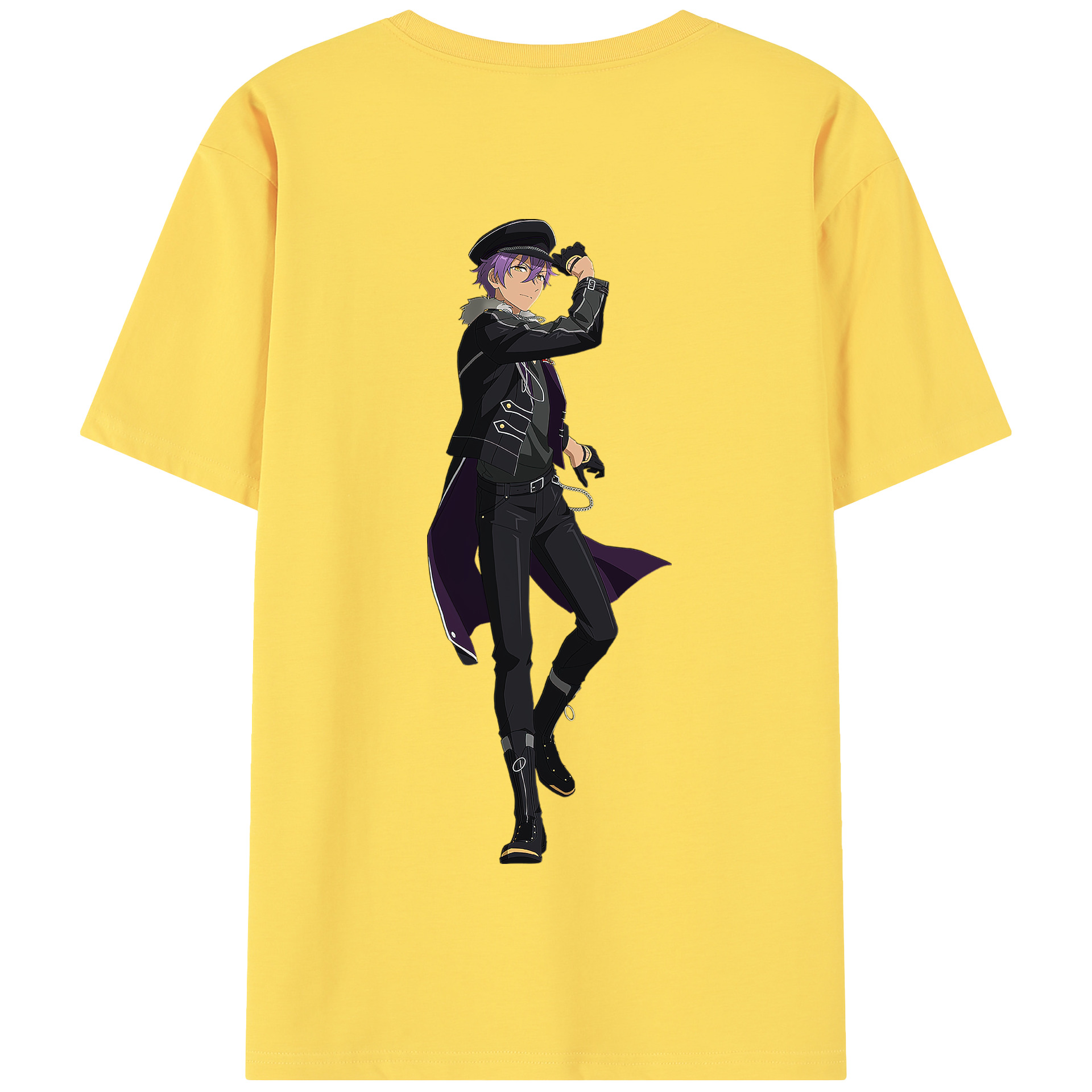 （画像用） あんさんぶるスターズ! Ensemble Stars 綿100％半袖Tシャツ（背面プリント）