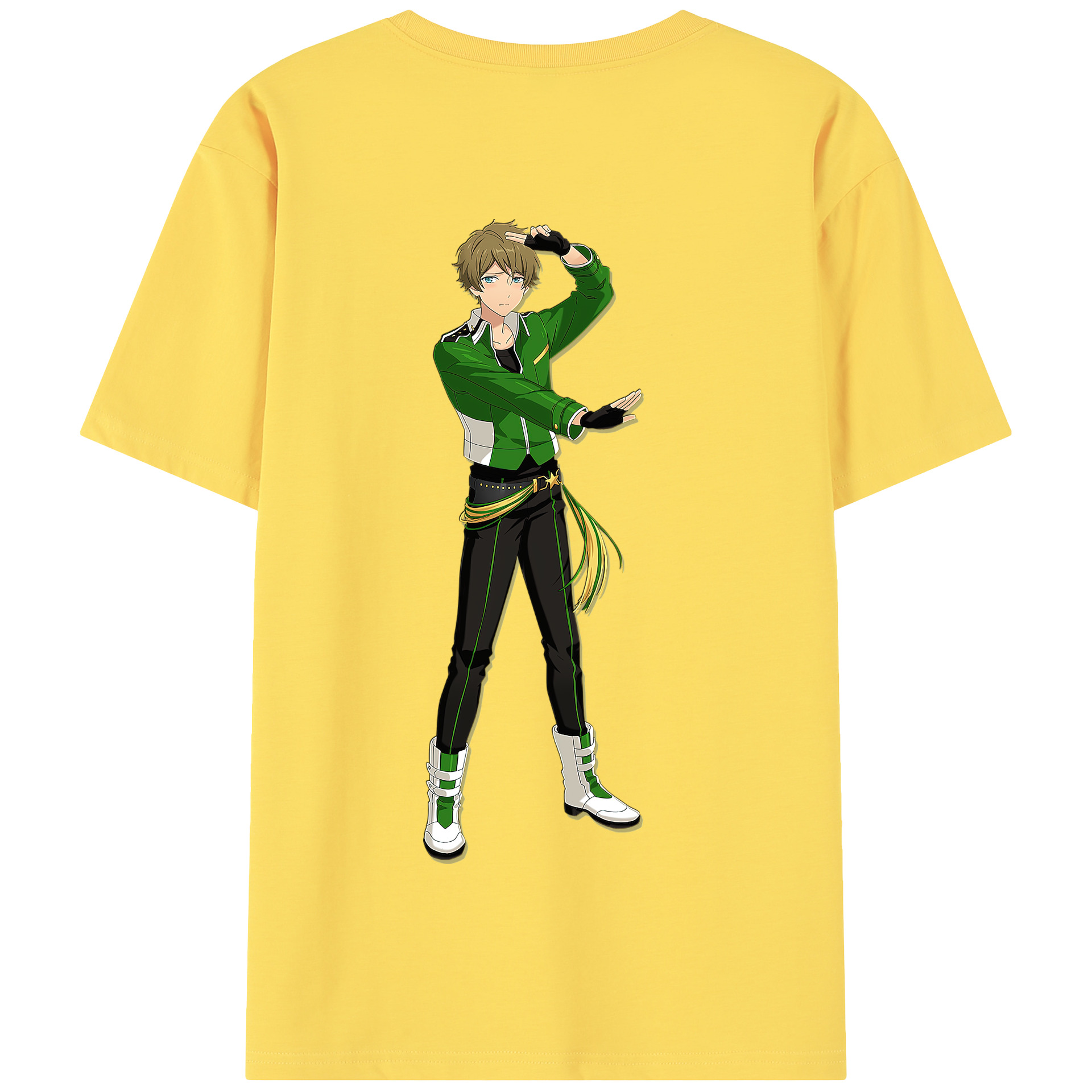 （画像用） あんさんぶるスターズ! Ensemble Stars 綿100％半袖Tシャツ（背面プリント）