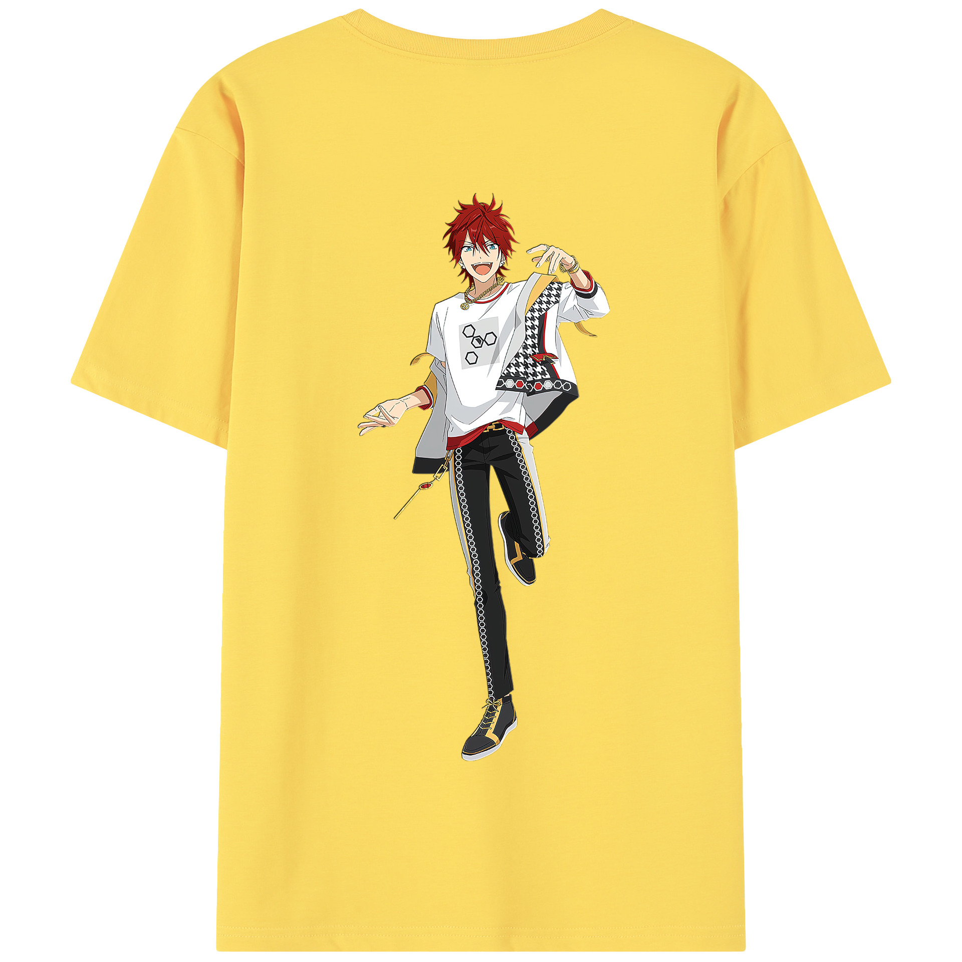 （画像用） あんさんぶるスターズ! Ensemble Stars 綿100％半袖Tシャツ（背面プリント）
