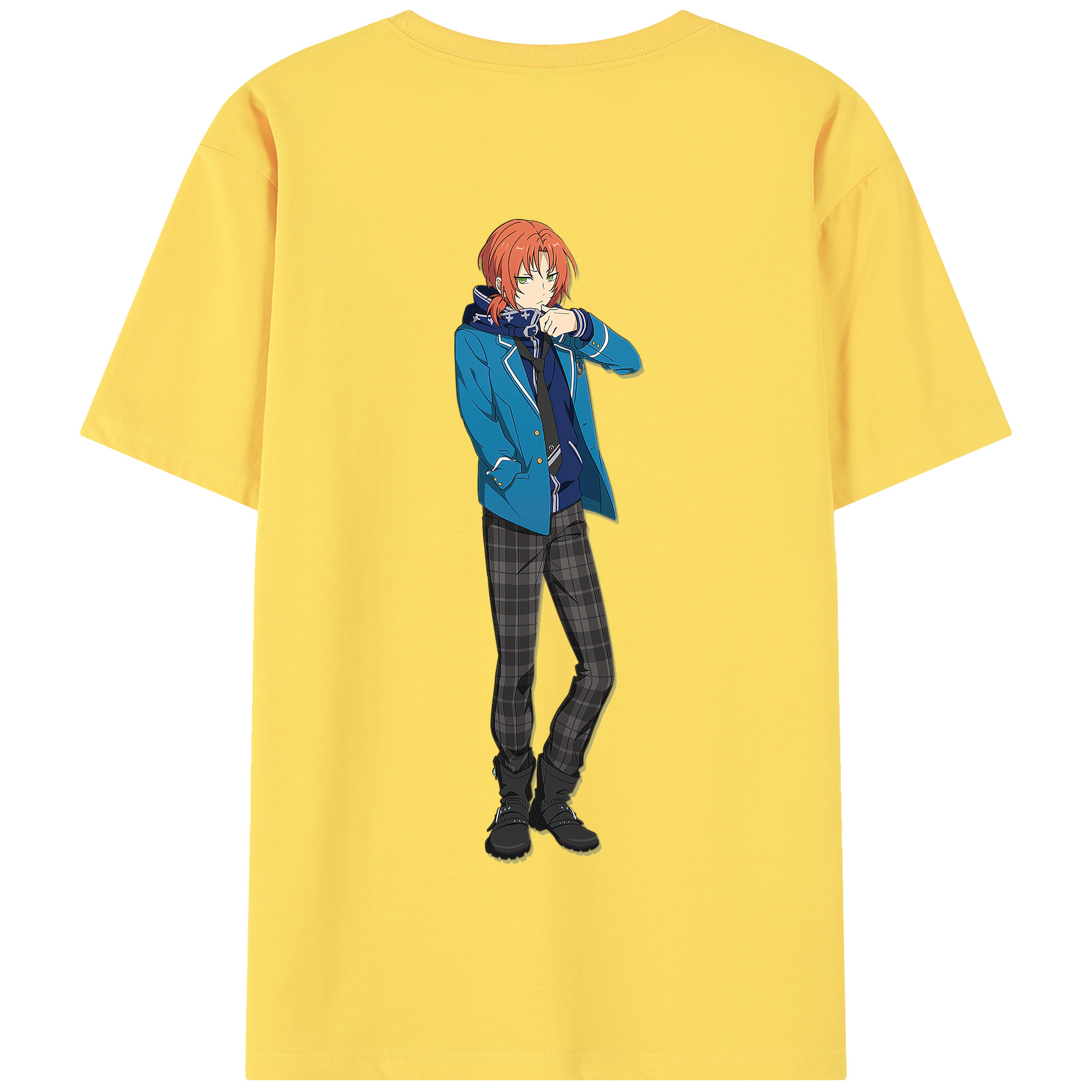 （画像用） あんさんぶるスターズ! Ensemble Stars 綿100％半袖Tシャツ（背面プリント）