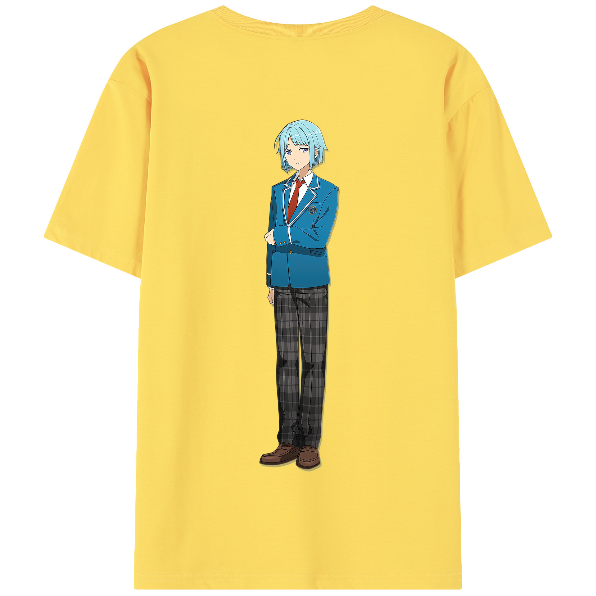 （画像用） あんさんぶるスターズ! Ensemble Stars 綿100％半袖Tシャツ（背面プリント）
