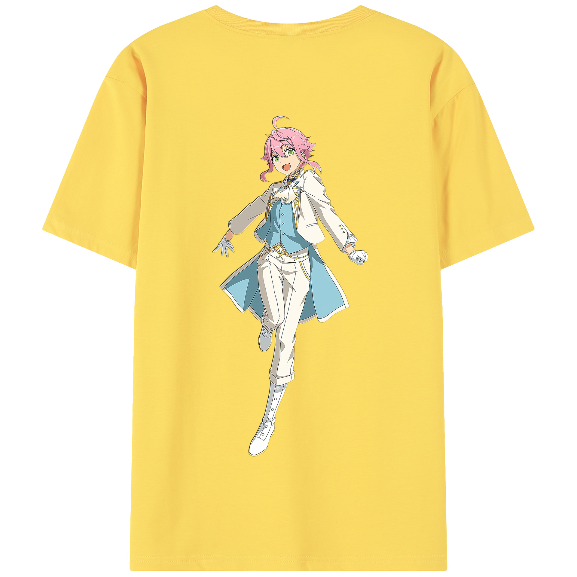 （画像用） あんさんぶるスターズ! Ensemble Stars 綿100％半袖Tシャツ（背面プリント）