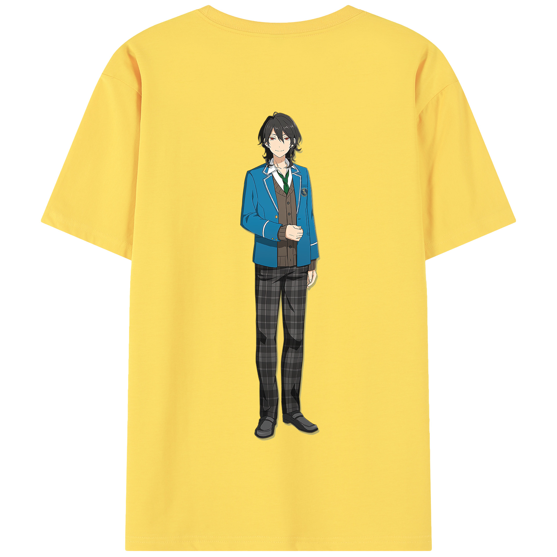 （画像用） あんさんぶるスターズ! Ensemble Stars 綿100％半袖Tシャツ（背面プリント）