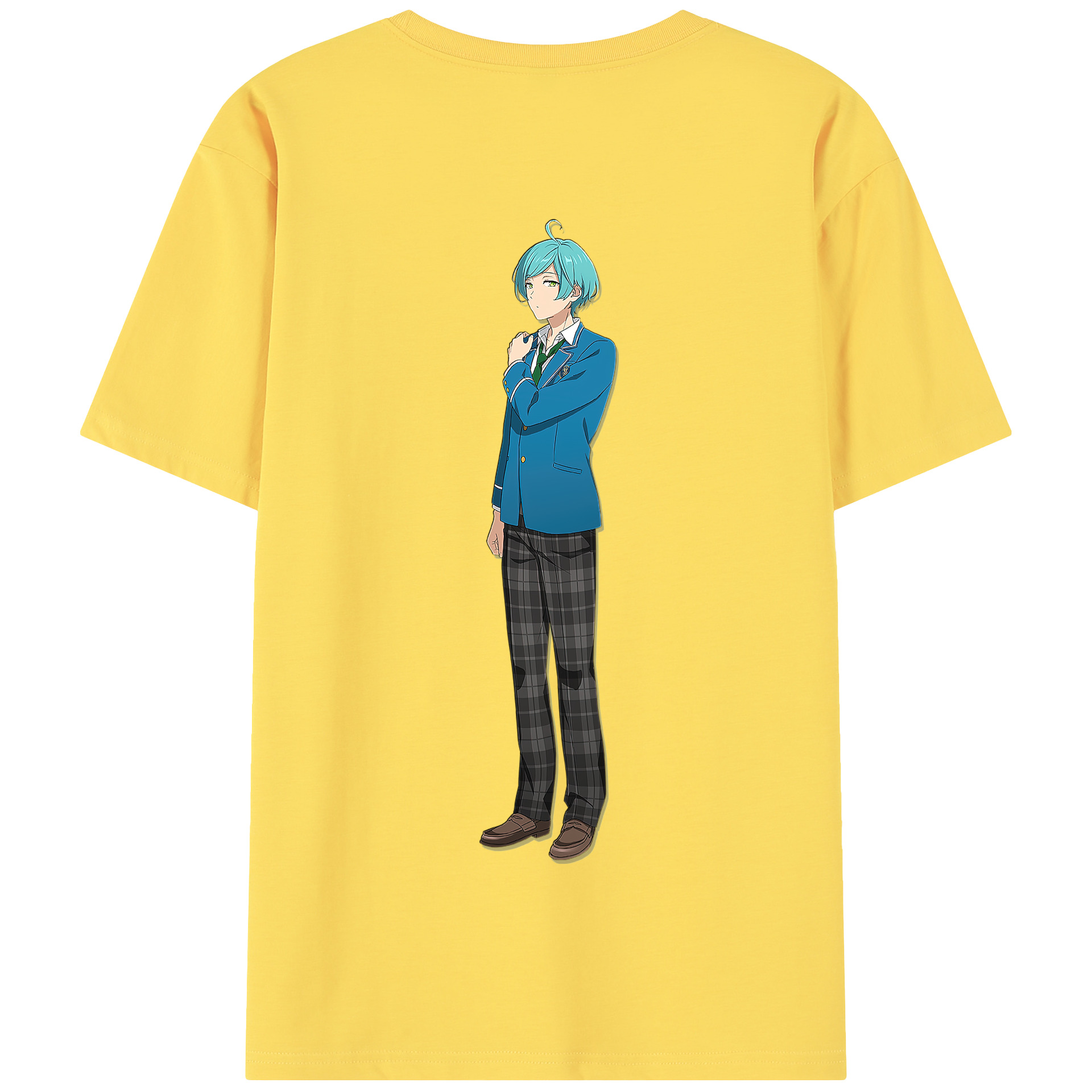 （画像用） あんさんぶるスターズ! Ensemble Stars 綿100％半袖Tシャツ（背面プリント）