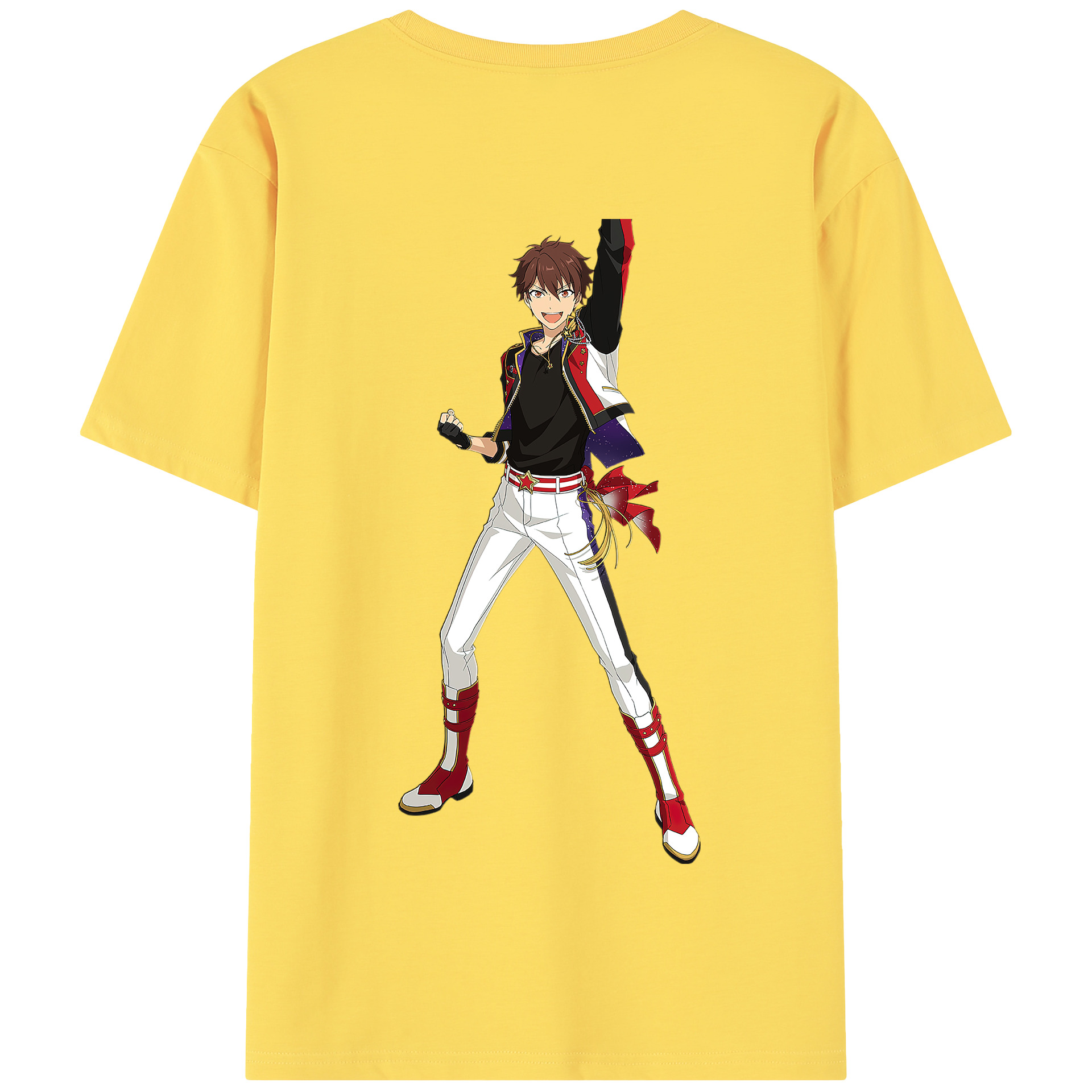 （画像用） あんさんぶるスターズ! Ensemble Stars 綿100％半袖Tシャツ（背面プリント）