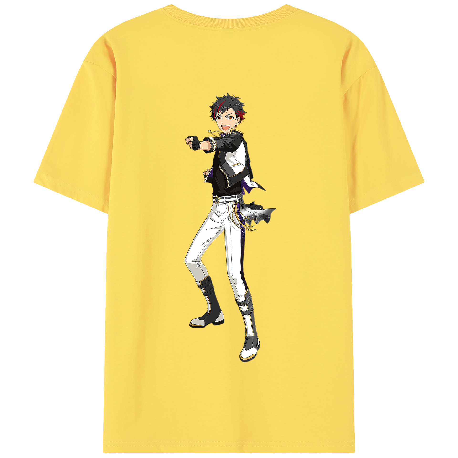 （画像用） あんさんぶるスターズ! Ensemble Stars 綿100％半袖Tシャツ（背面プリント）