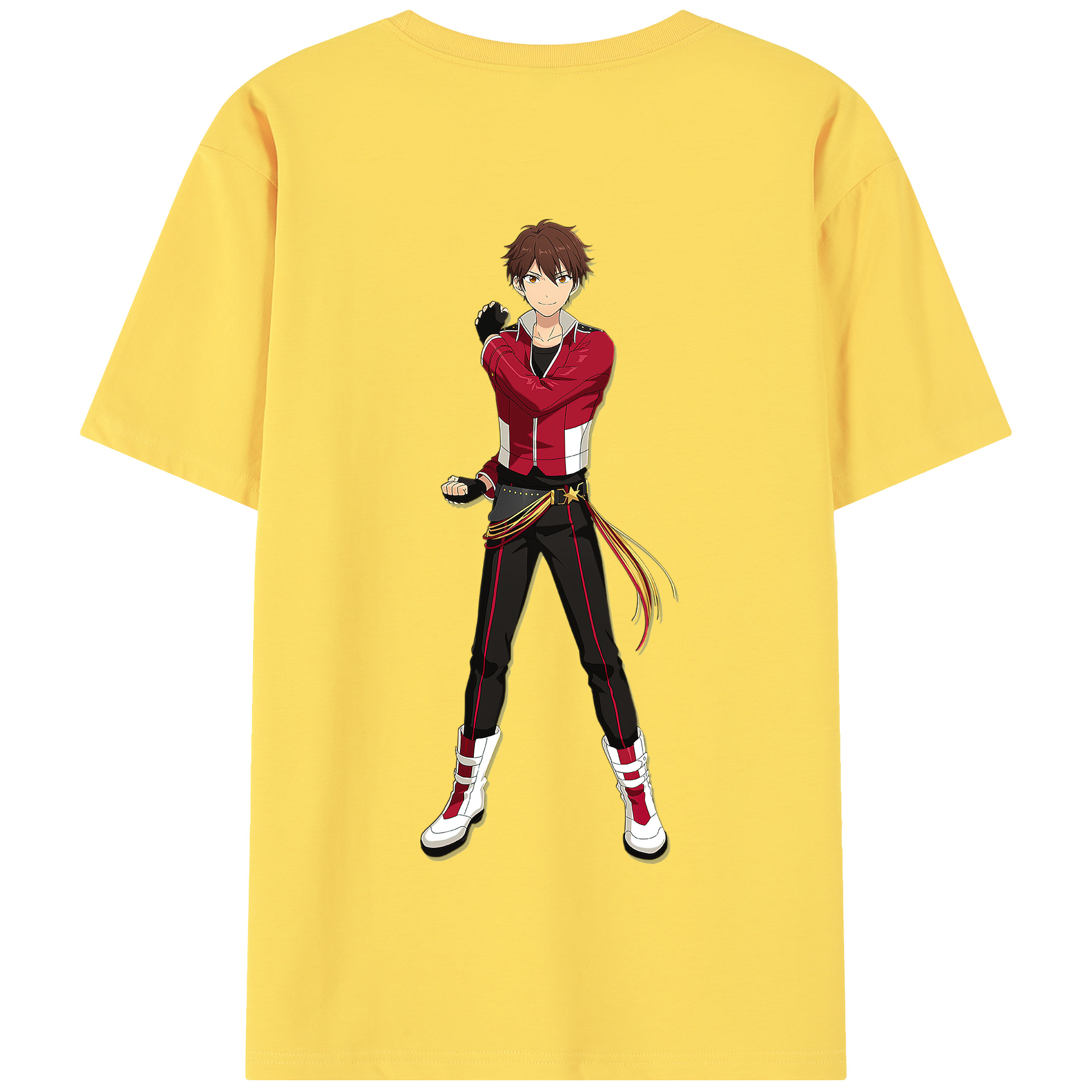 （画像用） あんさんぶるスターズ! Ensemble Stars 綿100％半袖Tシャツ（背面プリント）